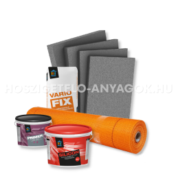 Polisztirol Eps Grafit Komplett Hőszigetelő rendszer + Revco Szilikon
