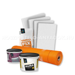 Polisztirol Eps Komplett Hőszigetelő rendszer + Revco Aura