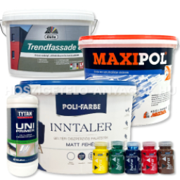 Kül-és beltéri festékek, alapozók és kiegészítők