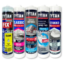 Szilikonok, akril tömítők és szerelési ragasztók