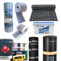 Szigetelő lemezek, vízszigetelés