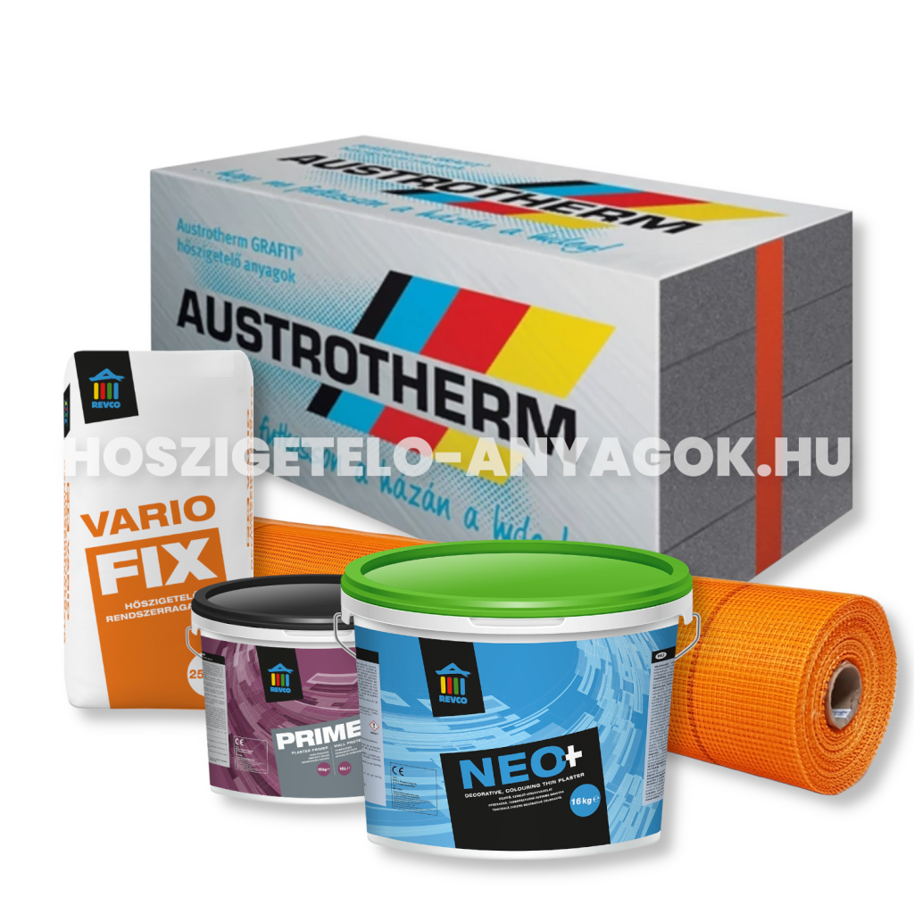 Austrotherm AT-H80 GRAFIT + Revco Neo Komplett Hőszigetelő rendszer