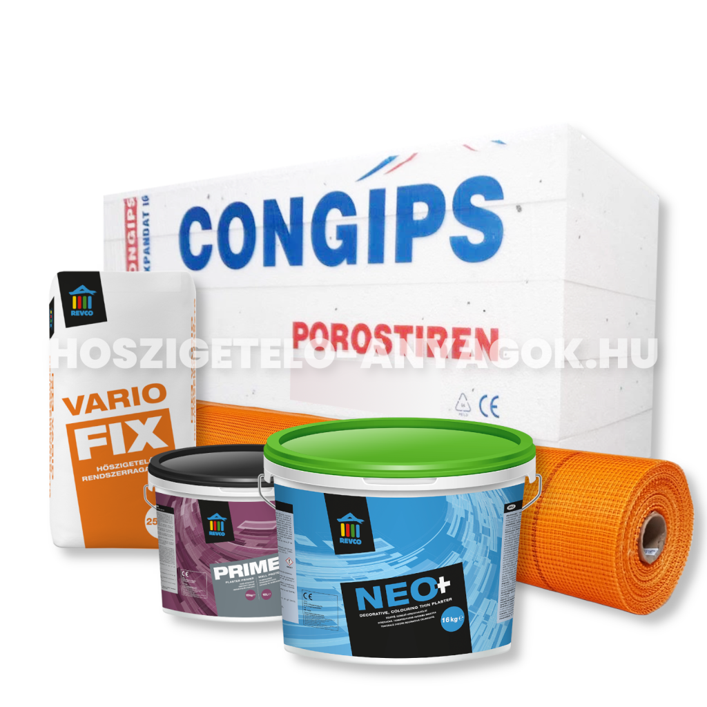 Congips EPS + Revco Neo Komplett Hőszigetelő rendszer