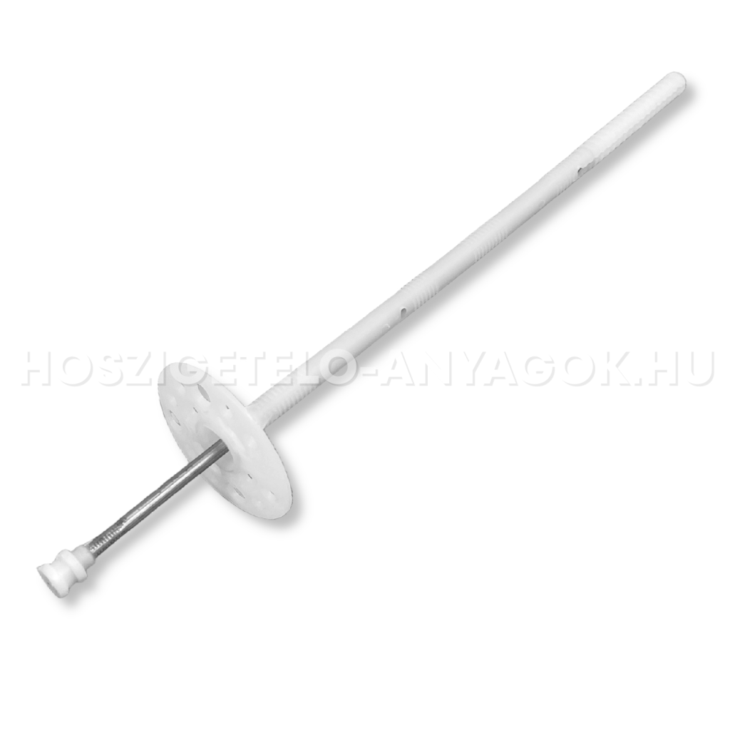 Szigetelés rögzítő dűbel + fémszeg /KOEL/