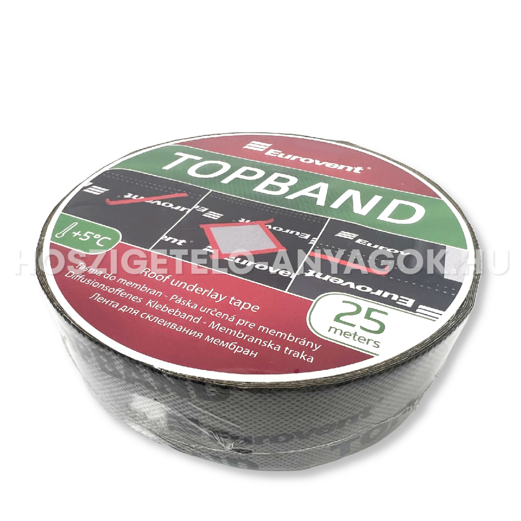 EUROVENT Páraáteresztő tetőfólia javítószalag