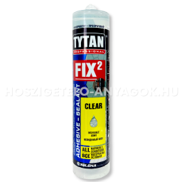 Szerelési Ragasztó FIX2 Clear - 290 ml /TYTAN/