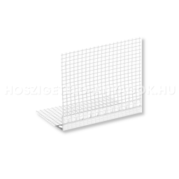 PVC hálós élvédő 10x10 cm - 2,5 fm