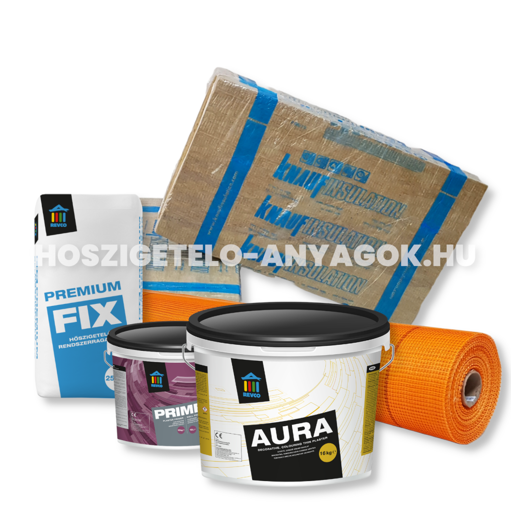 Knauf FKD + Revco Aura Komplett Hőszigetelő rendszer