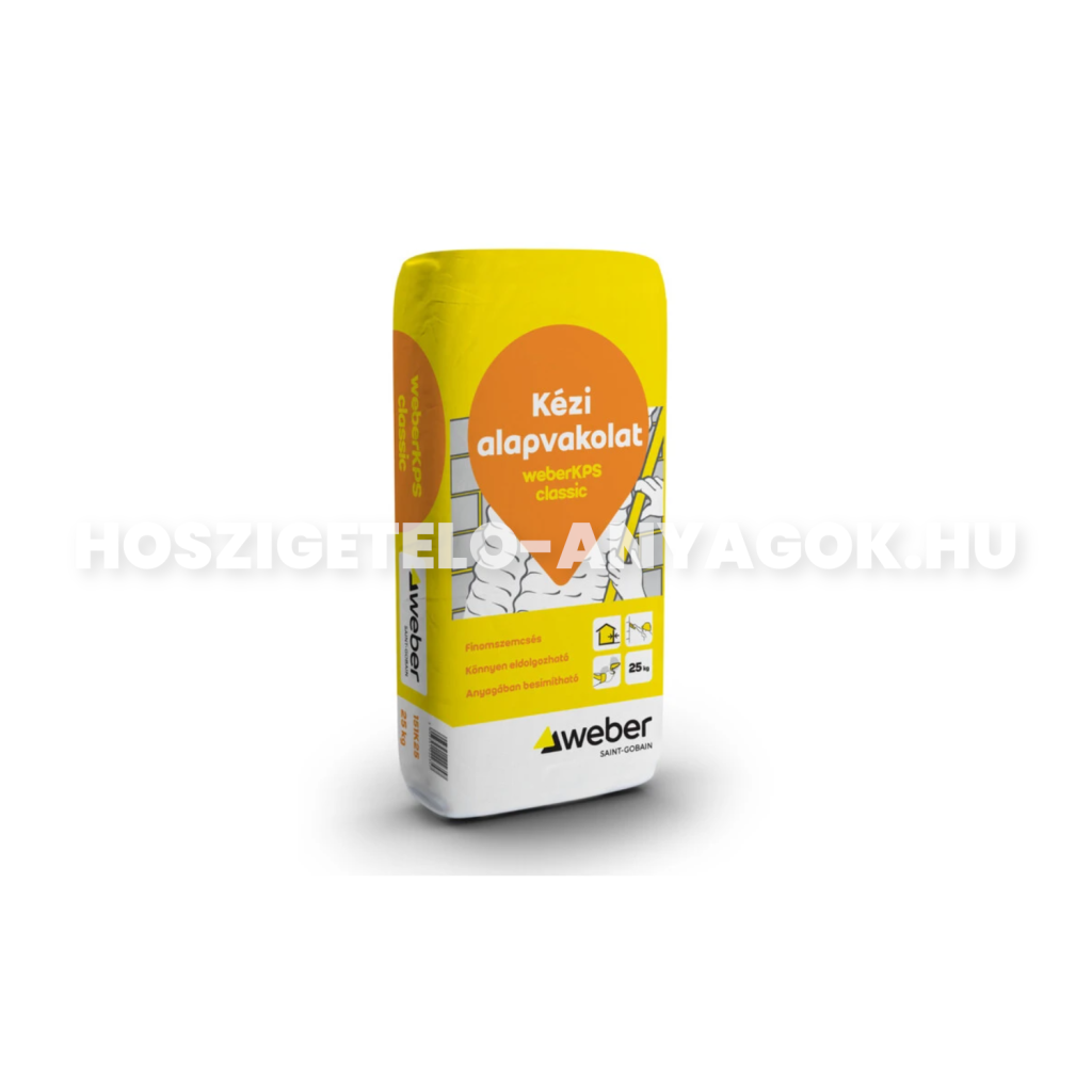 Weber KPS Classic kézi alapvakolat
