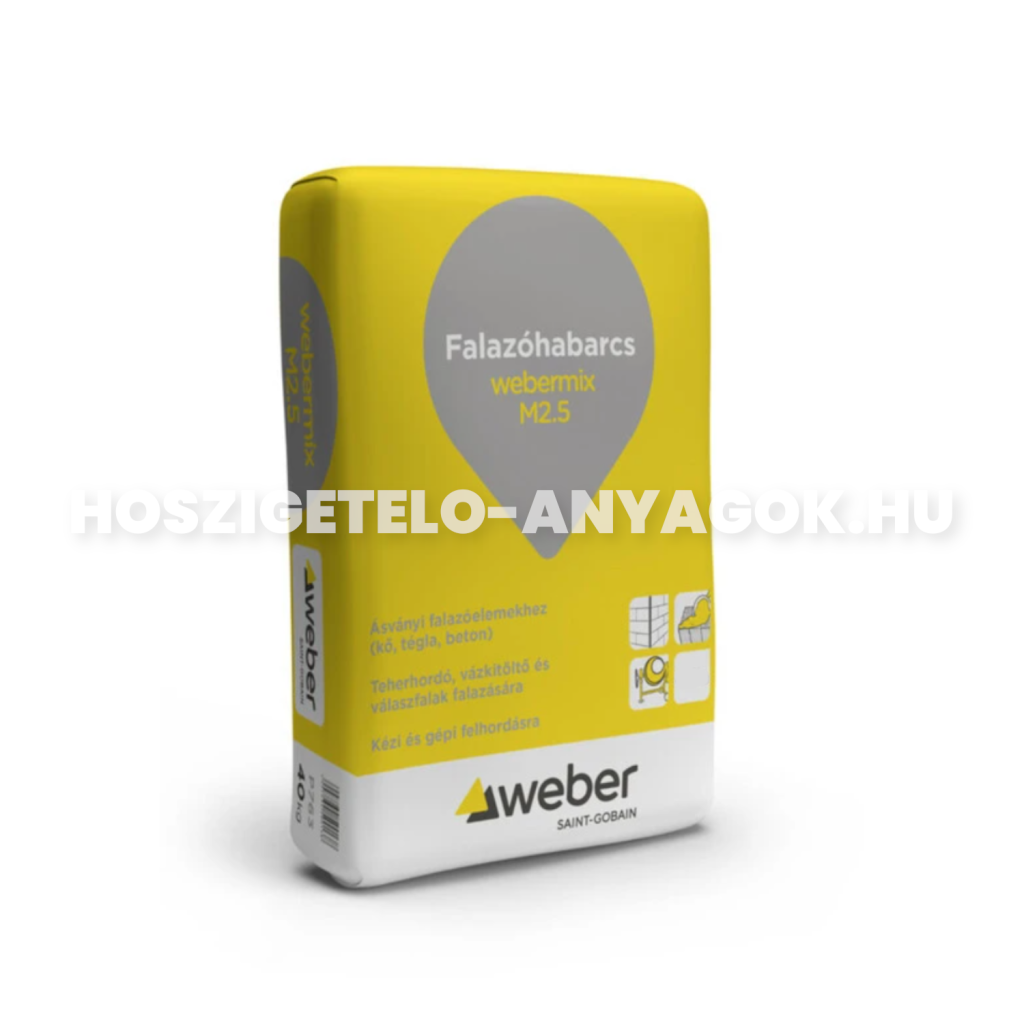 Webermix M2.5 falazóhabarcs